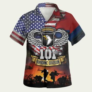 Honor the 101st Airborne Division Hawaiian Shirt for Patriotic Style