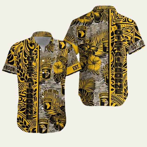 101St Airborne Division Men Hawaiian Shirt