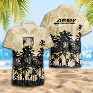 Army Black Knights Hawaiian Shirt 2025 for Men and Women - Summer Fan Apparel
