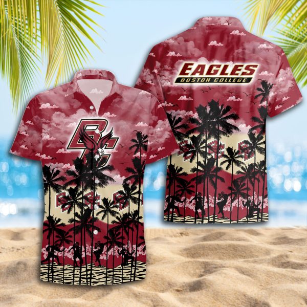 Boston College Eagles Hawaiian Shirt 2025 for Men and Women - Summer Fan Apparel