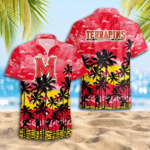 Maryland Terrapins Hawaiian Shirt 2025 for Men and Women - Summer Fan Apparel