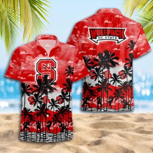 NC State Wolfpack Hawaiian Shirt 2025 for Men and Women - Summer Fan Apparel