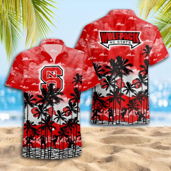 NC State Wolfpack Hawaiian Shirt 2025 for Men and Women - Summer Fan Apparel
