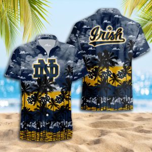 Notre Dame Fighting Irish Hawaiian Shirt 2025 for Men and Women - Summer Fan Apparel