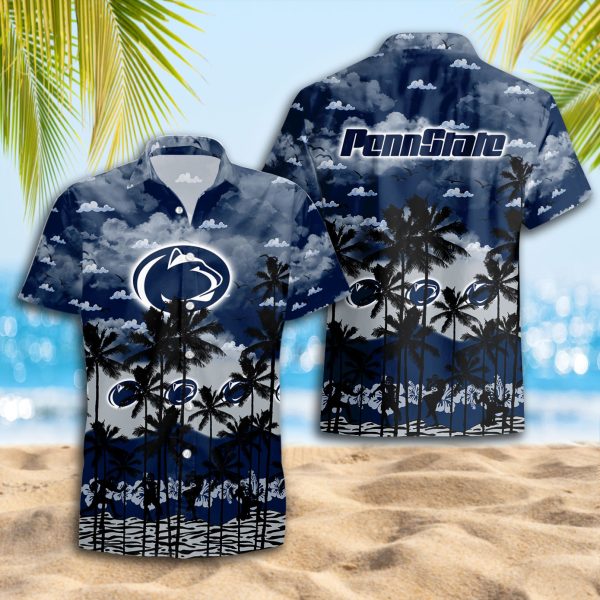 Penn State Nittany Lions Hawaiian Shirt 2025 for Men and Women - Summer Fan Apparel