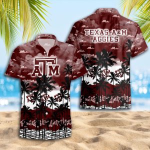 Texas A&M Aggies Hawaiian Shirt 2025 for Men and Women - Summer Fan Apparel