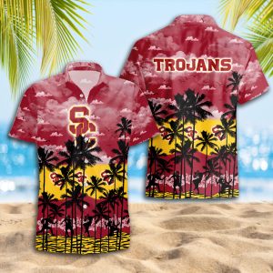 USC Trojans Hawaiian Shirt 2025 for Men and Women - Summer Fan Apparel