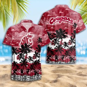 Washington State Cougars Hawaiian Shirt 2025 for Men and Women - Summer Fan Apparel