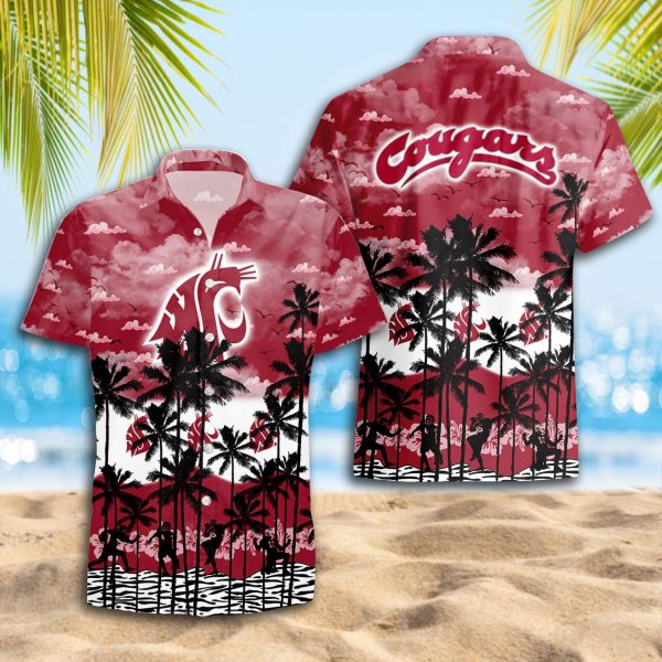 Washington State Cougars Hawaiian Shirt 2025 for Men and Women - Summer Fan Apparel