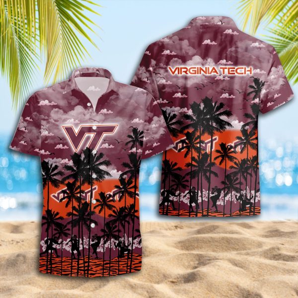 Virginia Tech Hokies Hawaiian Shirt 2025 for Men and Women - Summer Fan Apparel