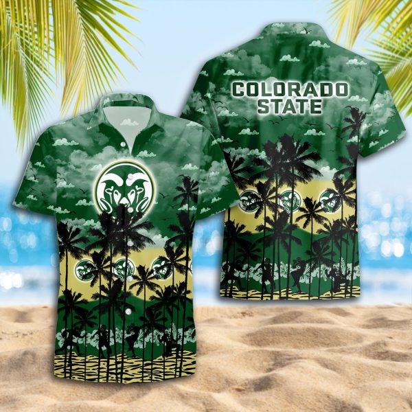 Colorado State Rams Hawaiian Shirt 2025 for Men and Women - Summer Fan Apparel