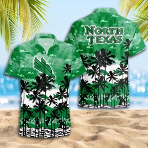 North Texas Mean Hawaiian Shirt 2025 for Men and Women - Summer Fan Apparel