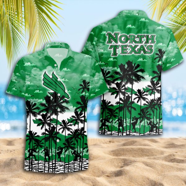 North Texas Mean Hawaiian Shirt 2025 for Men and Women - Summer Fan Apparel