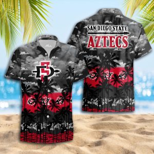 San Diego State Aztecs Hawaiian Shirt 2025 for Men and Women - Summer Fan Apparel