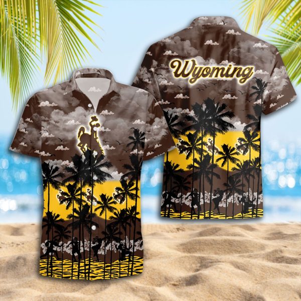 Wyoming Cowboys Hawaiian Shirt 2025 for Men and Women - Summer Fan Apparel