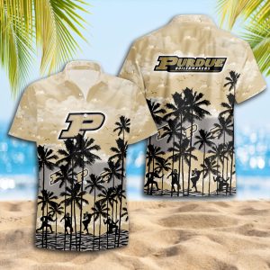 Purdue Boilermakers Hawaiian Shirt 2025 for Men and Women - Summer Fan Apparel