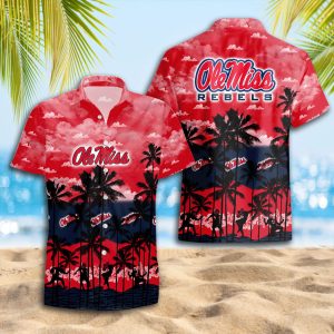 Ole Miss Rebels Hawaiian Shirt 2025 for Men and Women - Summer Fan Apparel
