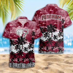 Fordham Rams Hawaiian Shirt 2025 for Men and Women - Summer Fan Apparel
