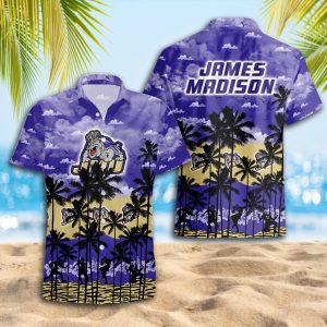 James Madison Hawaiian Shirt 2025 for Men and Women - Summer Fan Apparel