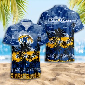 Kent State Hawaiian Shirt 2025 for Men and Women - Summer Fan Apparel