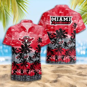 Miami (Ohio) Redhawks Hawaiian Shirt 2025 for Men and Women - Summer Fan Apparel