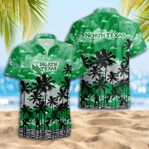North Texas Hawaiian Shirt 2025 for Men and Women - Summer Fan Apparel