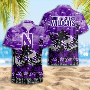 Northwestern Wildcats Hawaiian Shirt 2025 for Men and Women - Summer Fan Apparel