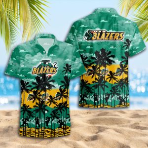 UAB BLAZERS Hawaiian Shirt 2025 for Men and Women - Summer Fan Apparel