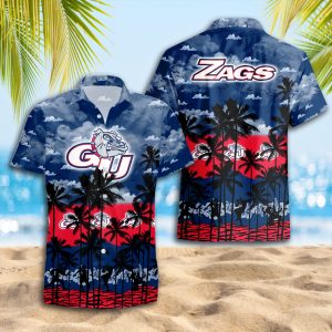 Gonzaga Bulldogs Hawaiian Shirt 2025 for Men and Women - Summer Fan Apparel