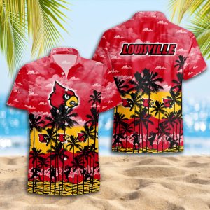 Louisville Cardinals Hawaiian Shirt 2025 for Men and Women - Summer Fan Apparel