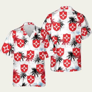 83rd Troop Command Florida Army National Guard Aloha Hawaiian Shirt