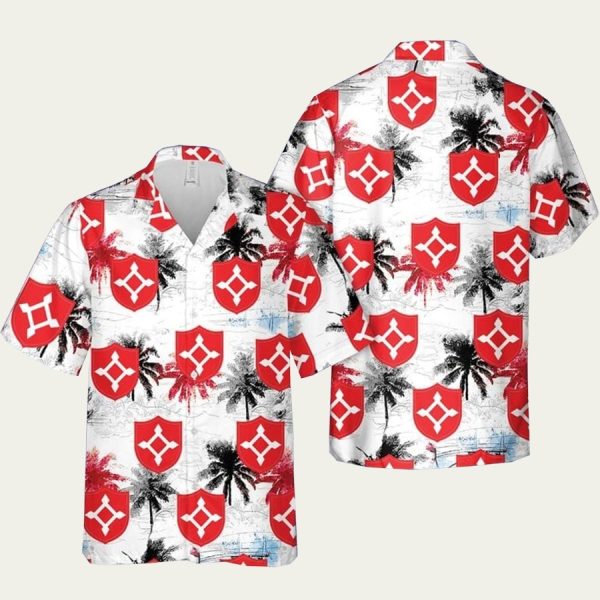 83rd Troop Command Florida Army National Guard Aloha Hawaiian Shirt