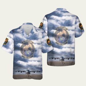 Air Force 73Rd Special Operations Squadron Ac 130J Ghostrider Hawaiian Shirt