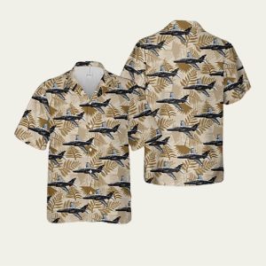 Air Force Aerospace Hawk Hawaiian Shirt