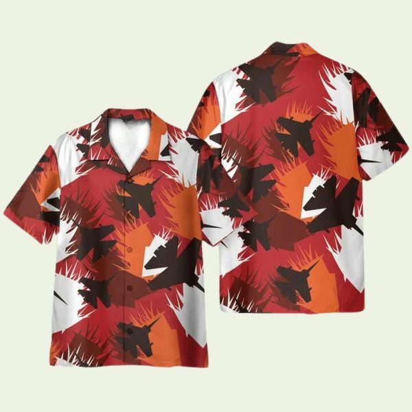 Amazing Air Force Mens Hawaiian Shirt