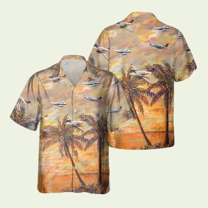 Beechcraft King Air 2 Hawaiian Shirt