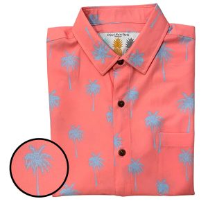 Men's Hawaiian Shirt - Boogie Nights Print Polyester Tropical Summer Shirt