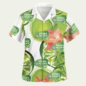 Bud Light Lime Beer Hawaiian Shirt