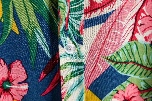 Tropical Hawaiian Shirt for Men with Colorful Floral Print - Summer Beach Shirt - Image 4