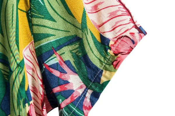 Tropical Hawaiian Shirt for Men with Colorful Floral Print - Summer Beach Shirt - Image 5