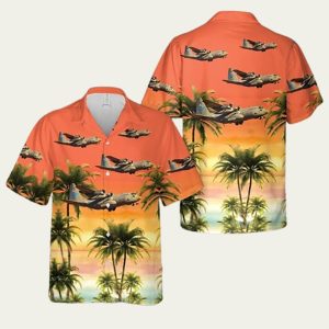 Delaware Air National Guard 166Th Airlift Wing Lockheed C 130 H2 Hercules The First State Hawaiian Shirt