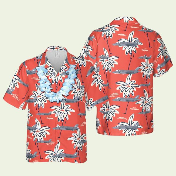 Finnish Air Force F35 Lightning Ii Hawaiian Shirt