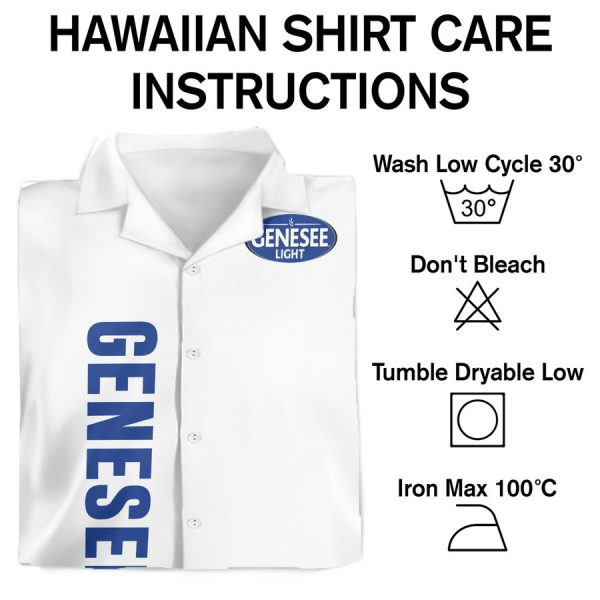 Genesee Light Beer Hawaiian Shirt - Image 3