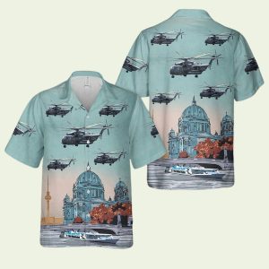 UH-60 Black Hawk Hawaiian Shirt Featuring Air Assault Tribute