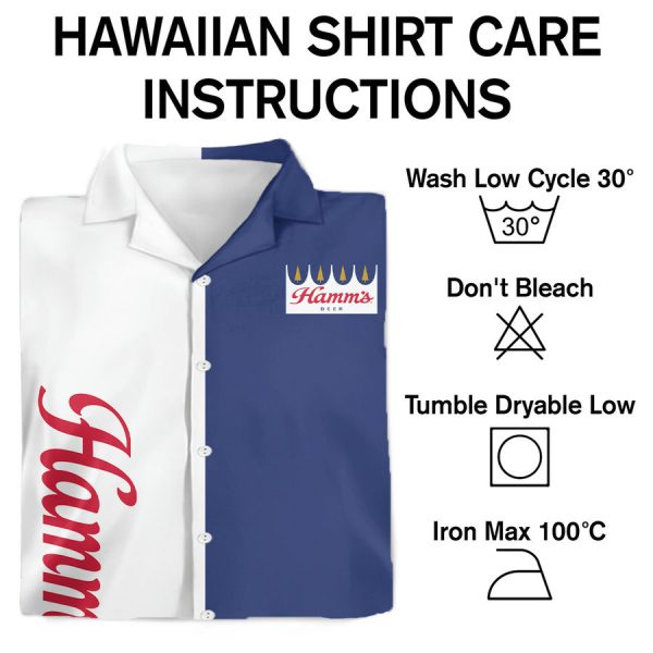Hamms Beer Hawaiian Shirt - Image 3