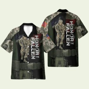 Honor The Fallen Hawaiian Shirt