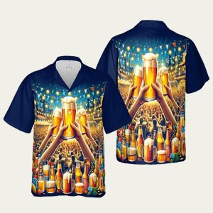 International Beer Day Hawaiian Shirt