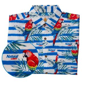 Men's Hawaiian Shirt - Natural Light The Weekender Print Polyester Casual Summer Shirt