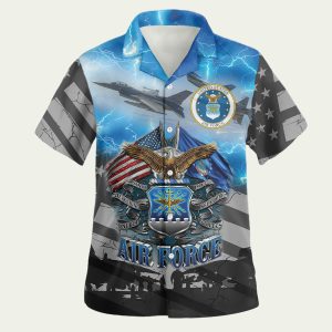 Proudly served united states air force Hawaiian Shirt