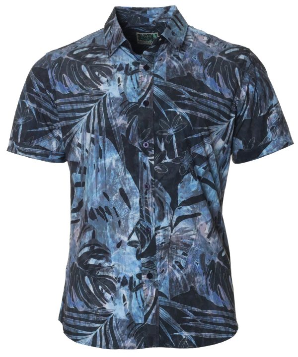 Men's Hawaiian Shirt - Wrinkle-Free Polyester Print Casual Summer Shirt